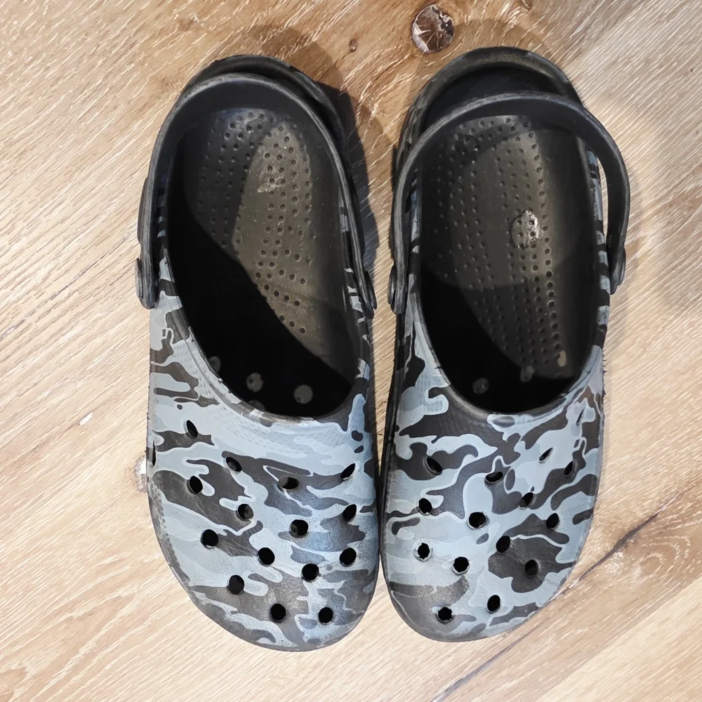 Kids Camouflage Clogs